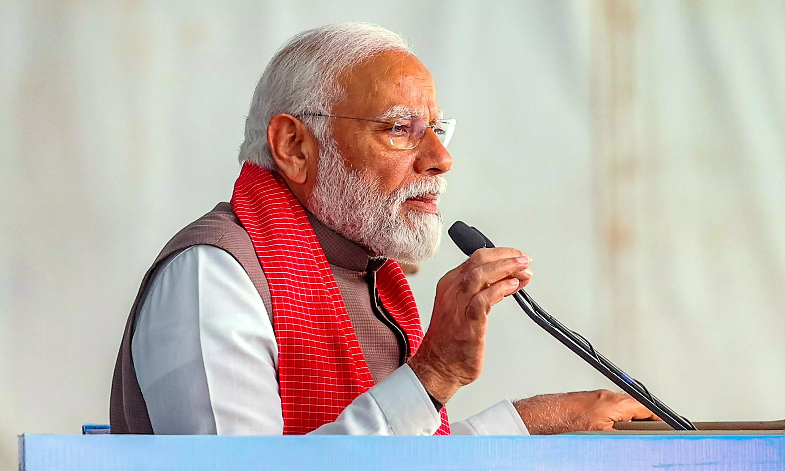 Secularism if welfare reaches all: Modi