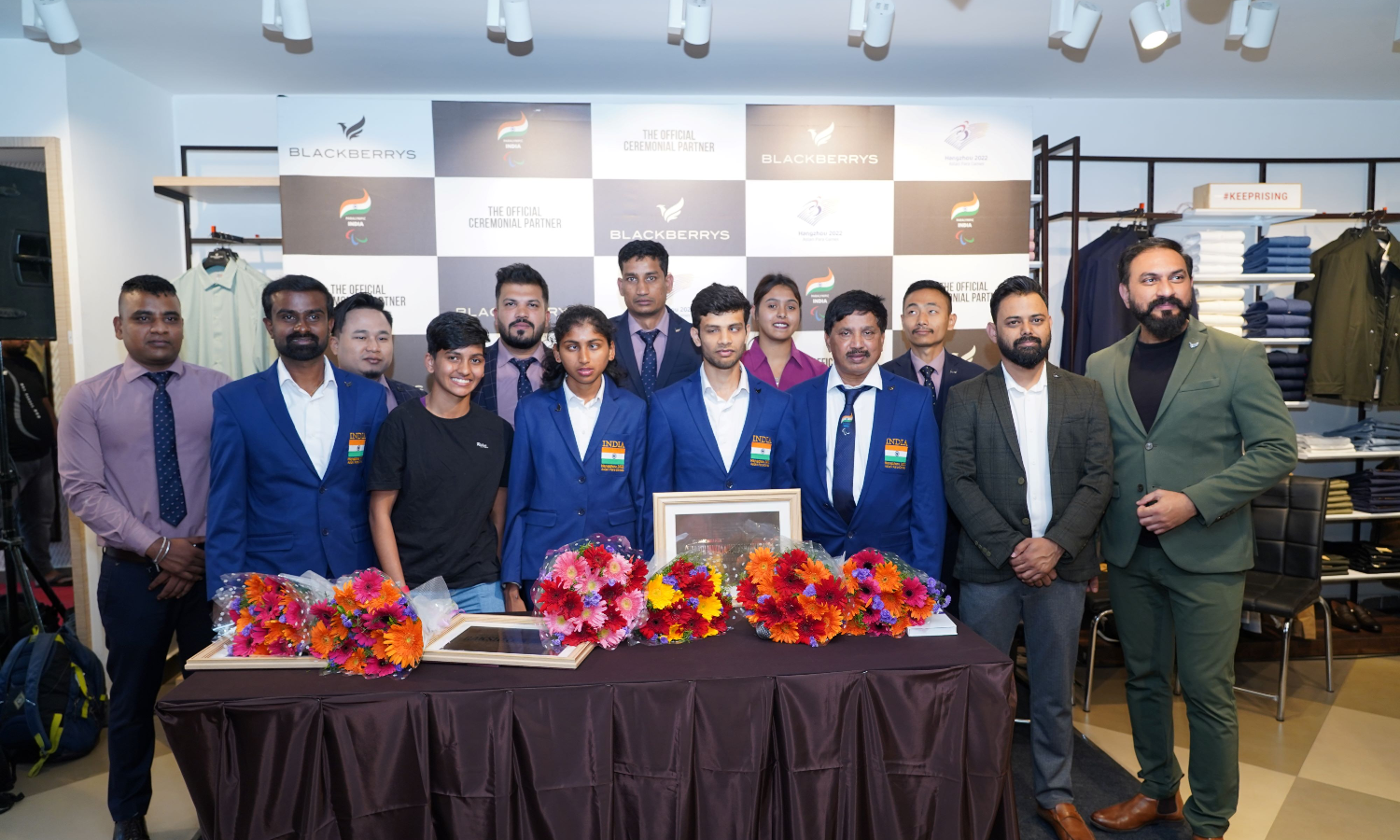 Blackberrys felicitates Indian winners of the Hangzhou 2022 Asian Para Games