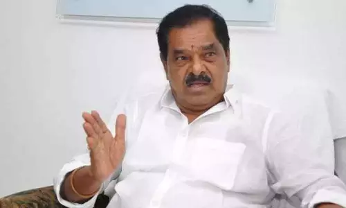 AP Deputy CM Says Naravaripalli A Stockyard Of Red Sander Logs