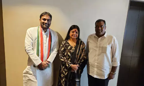 Ex Deputy Mayor and Borabanda Corporator Baba Fasiuddin Joins Congress