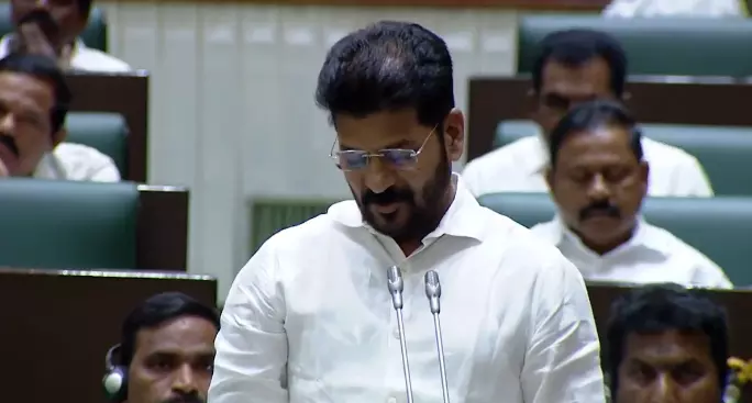 Kaleshwaram: Revanth demands Harish Rao to tender apology to TS public Kaleshwaram: Revanth demands Harish Rao to tender apology to TS public