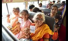 Maha Lakshmi Scheme: 100 Buses Unveiled To Celebrate Success Maha Lakshmi Scheme: 100 Buses Unveiled To Celebrate Success