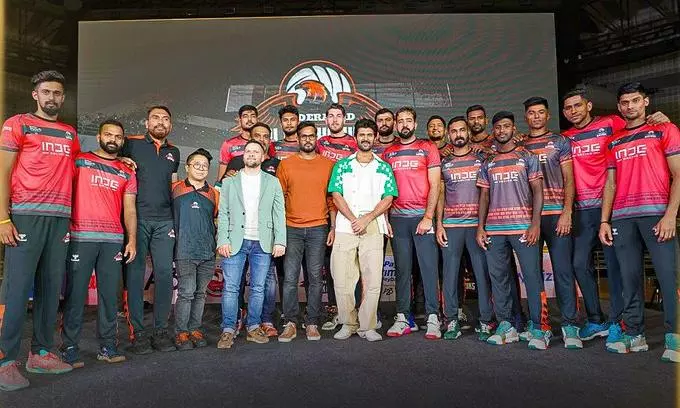 Hyderabad Black Hawks Unveil Fiery Jersey Ahead of PVL 2024 Season