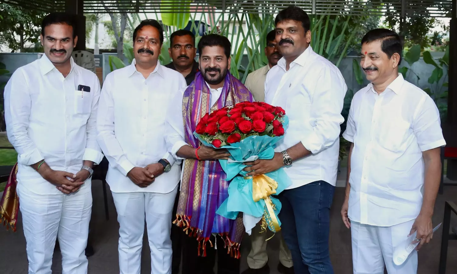 Ex Mayor Bonthu Rammohan Meets CM Revanth Reddy Ex Mayor Bonthu Rammohan Meets CM Revanth Reddy