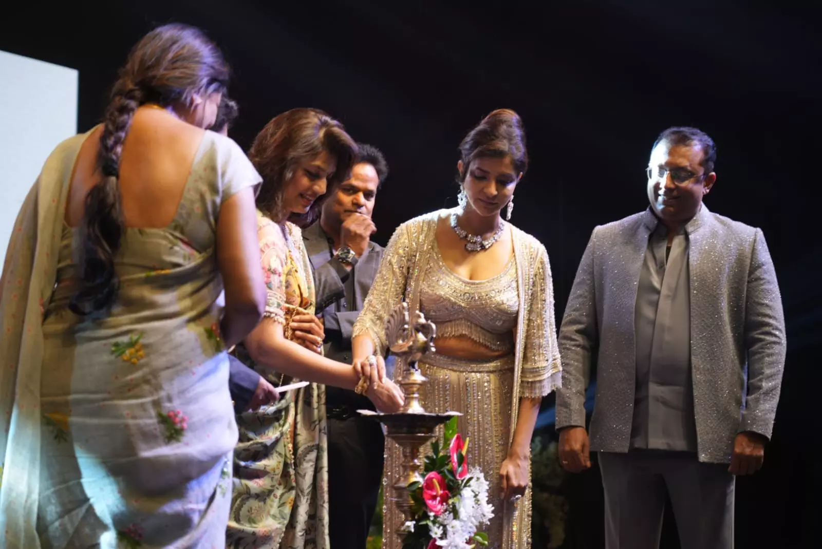 Lakshmi Manchus Teach for Change Fashion Show Lights Up Hyderabad