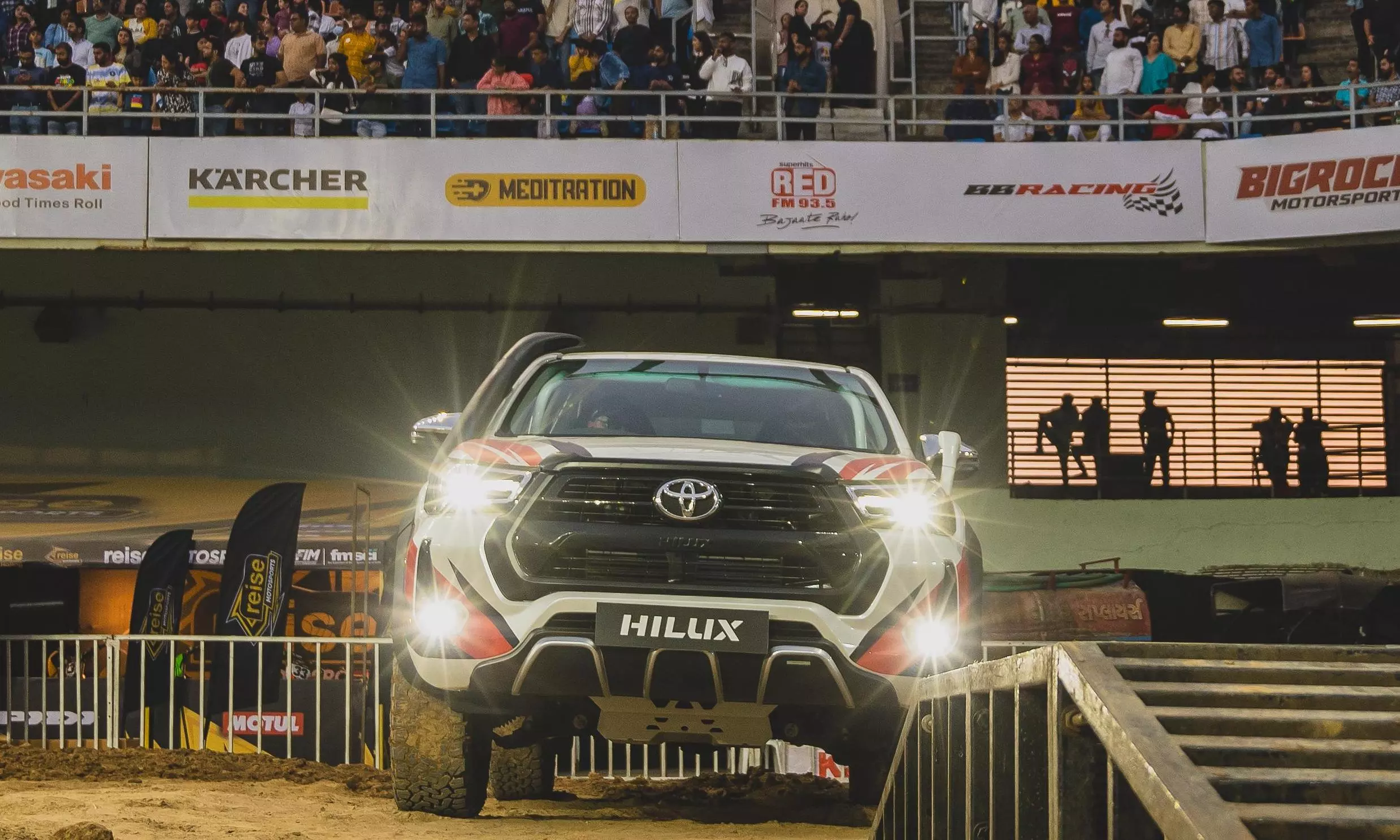 Toyota Hilux Official Vehicle Partner of the Indian Supercross Racing League