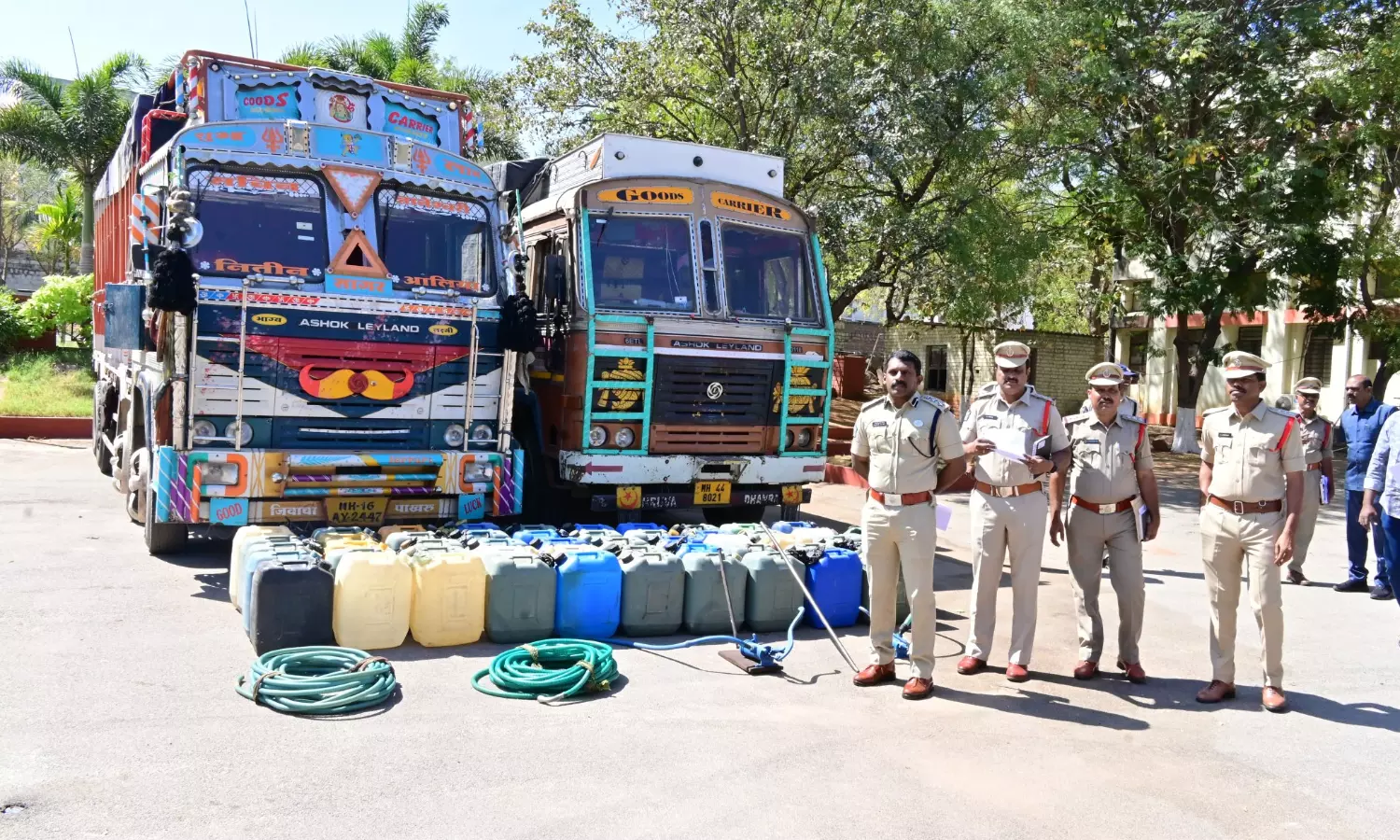 Parthi Gang Targeting Fuel Stations Busted by Anantapur Police