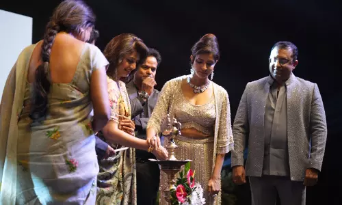 Lakshmi Manchus Teach for Change Fashion Show Lights Up Hyderabad