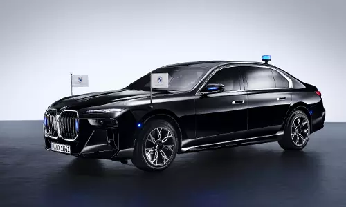 BMW Drives in Bulletproof 7 Series Protection