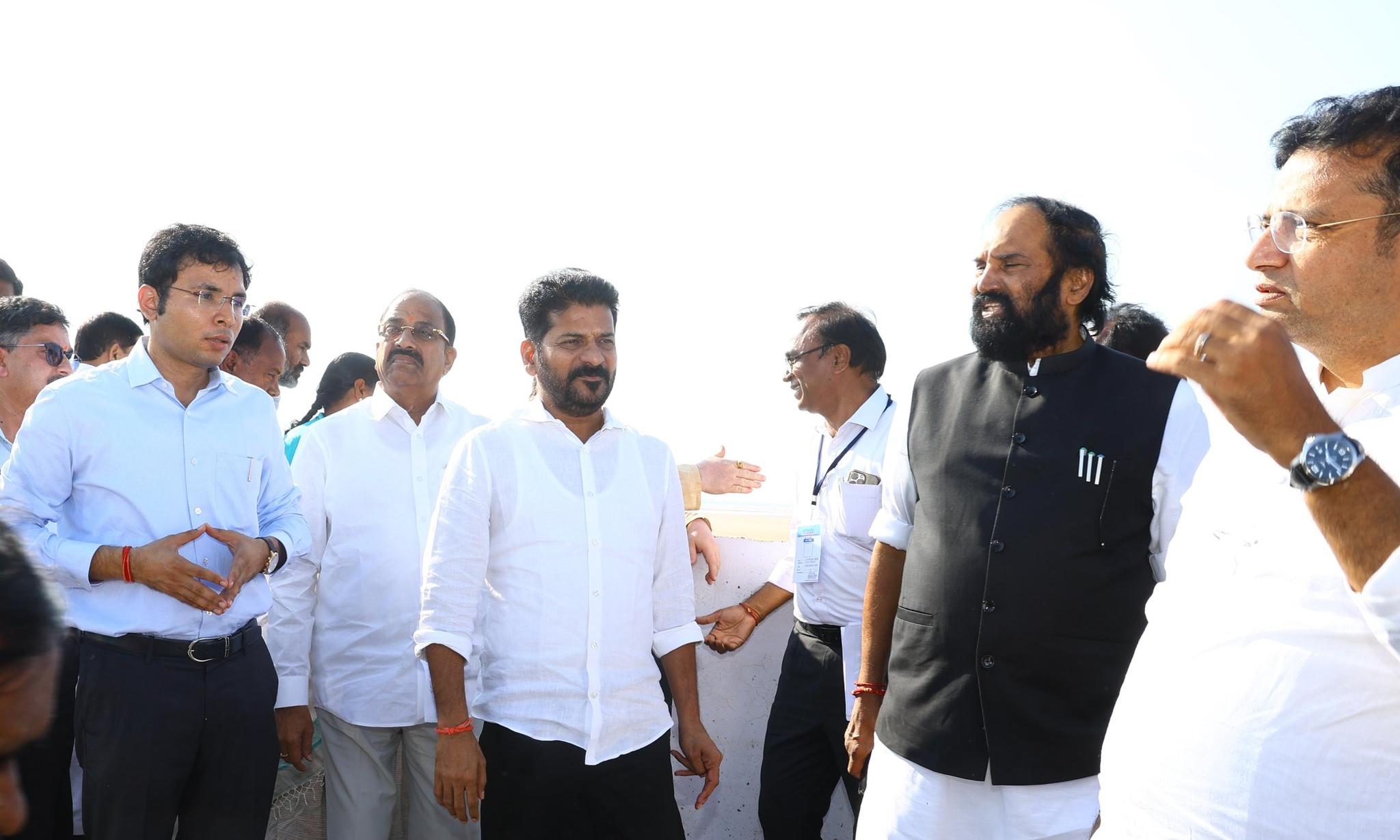 Any Decision on Kaleshwaram Barrages Only on NDSA Advice: Revanth Any Decision on Kaleshwaram Barrages Only on NDSA Advice: Revanth