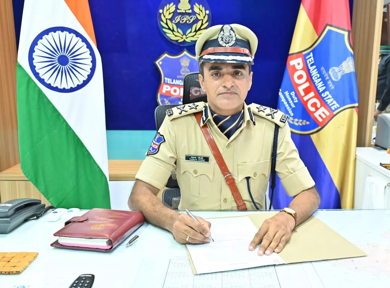 Tarun Joshi Takes Charge As Rachakonda Police Commissioner