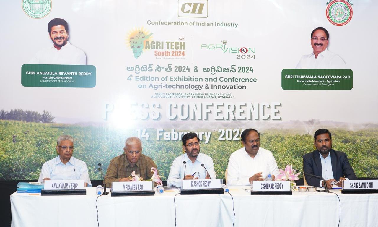 CII, TS Govt to Host Agri Tech South