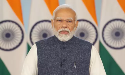 PM Modi greets people on Mahavir Jayanti PM Modi greets people on Mahavir Jayanti