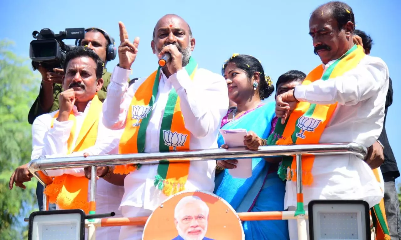 BRS Is a Sinking Ship, No Party Will Have an Alliance With It: Bandi Sanjay