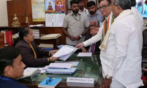 Congress Nominees Ajay Maken, 2 Others File Nominations For RS poll