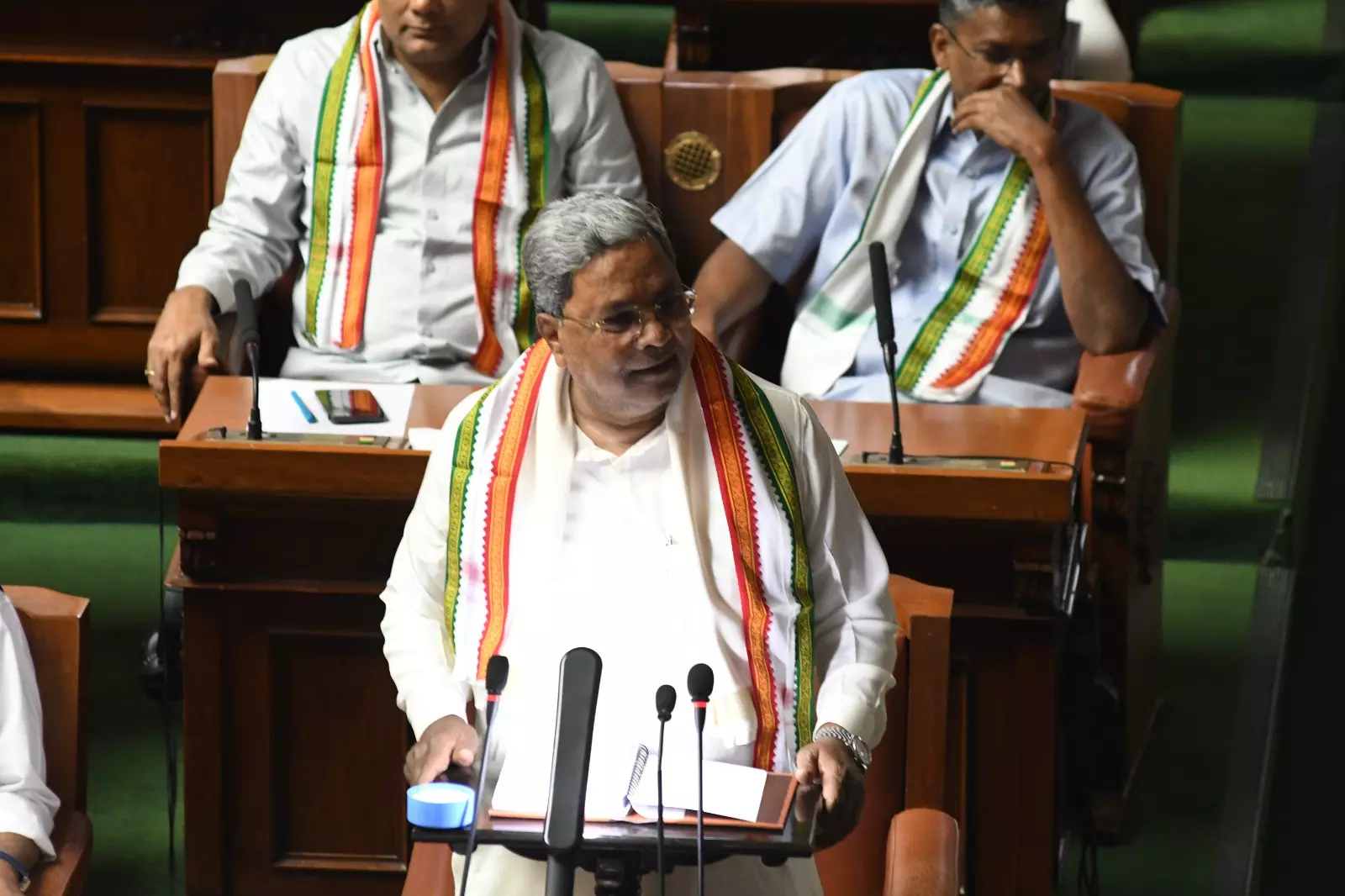 Siddaramaiah presents Budget for 15th time in Karnataka
