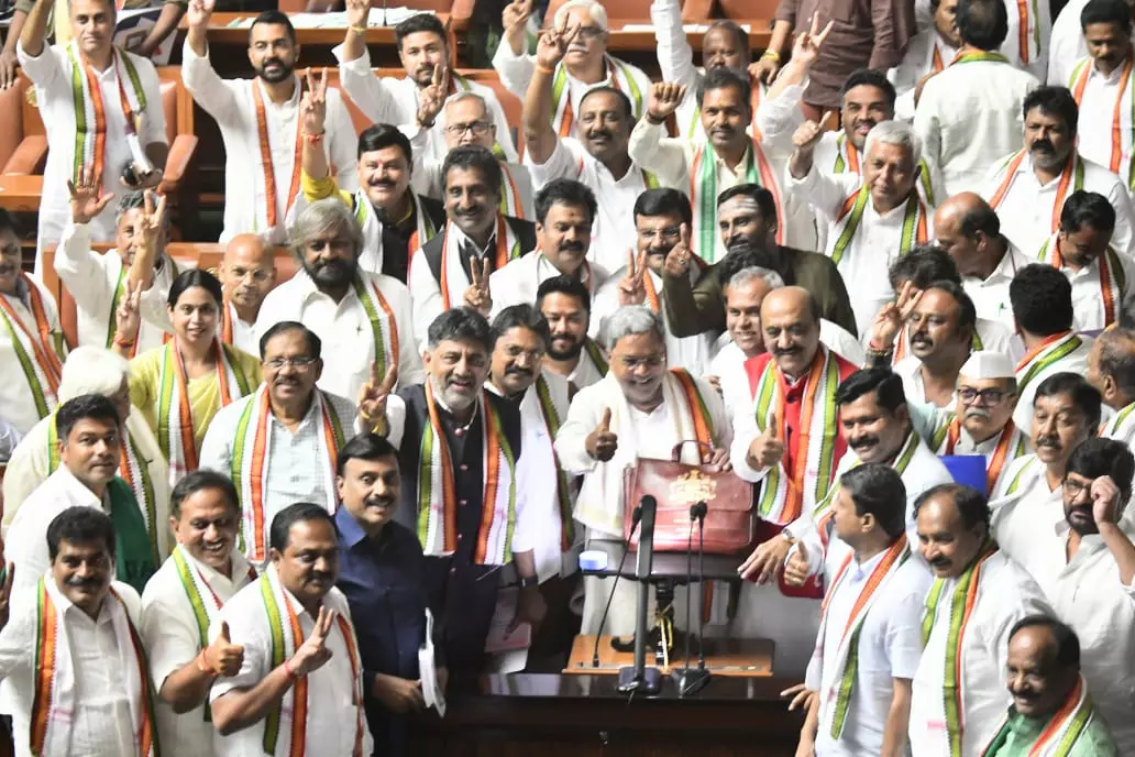 BJP Government Did Not Rectify Injustice Meted out To Karnataka Alleges CM In His Budget BJP Government Did Not Rectify Injustice Meted out To Karnataka Alleges CM In His Budget