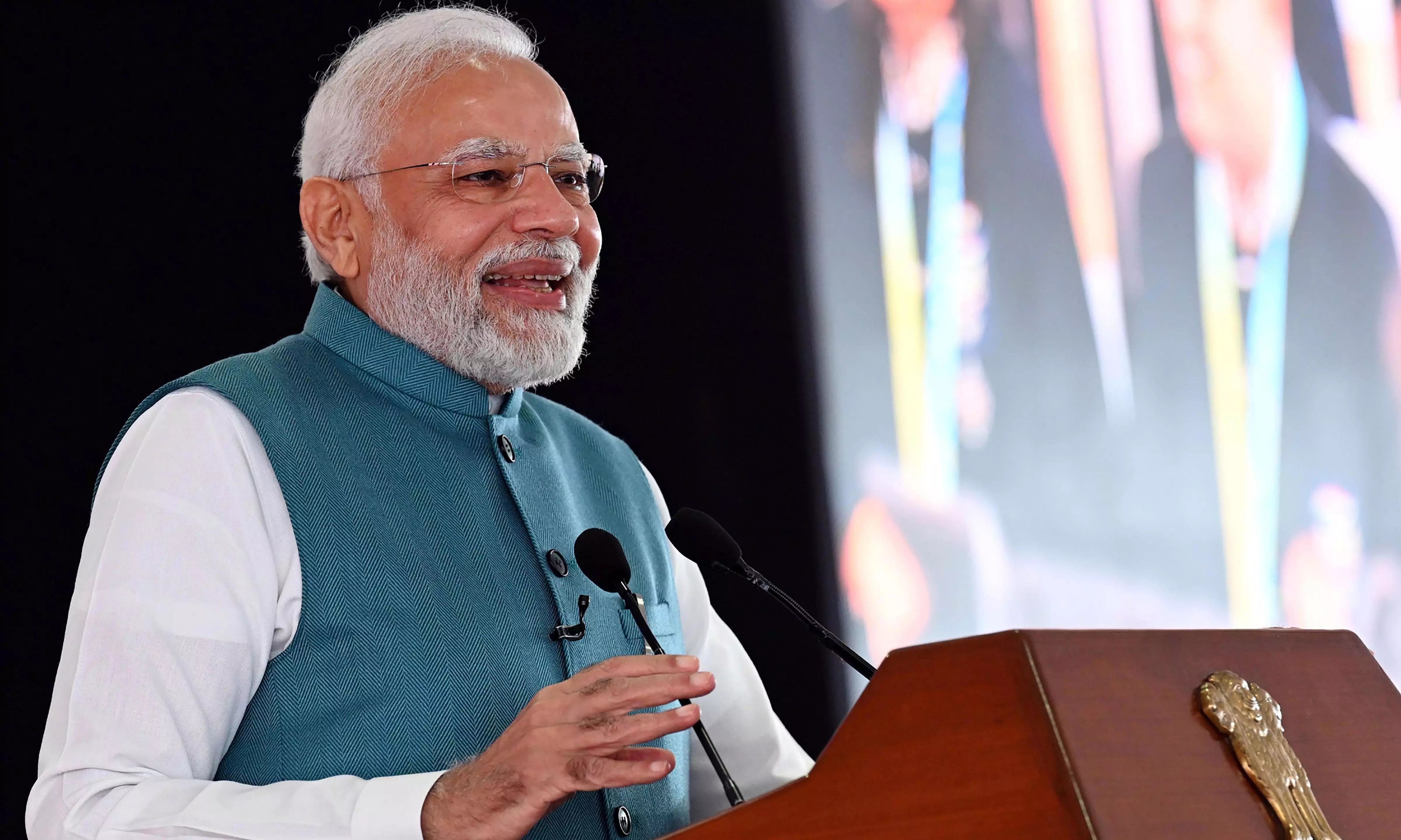Modi Opens Several Projects in Haryana, Rajasthan