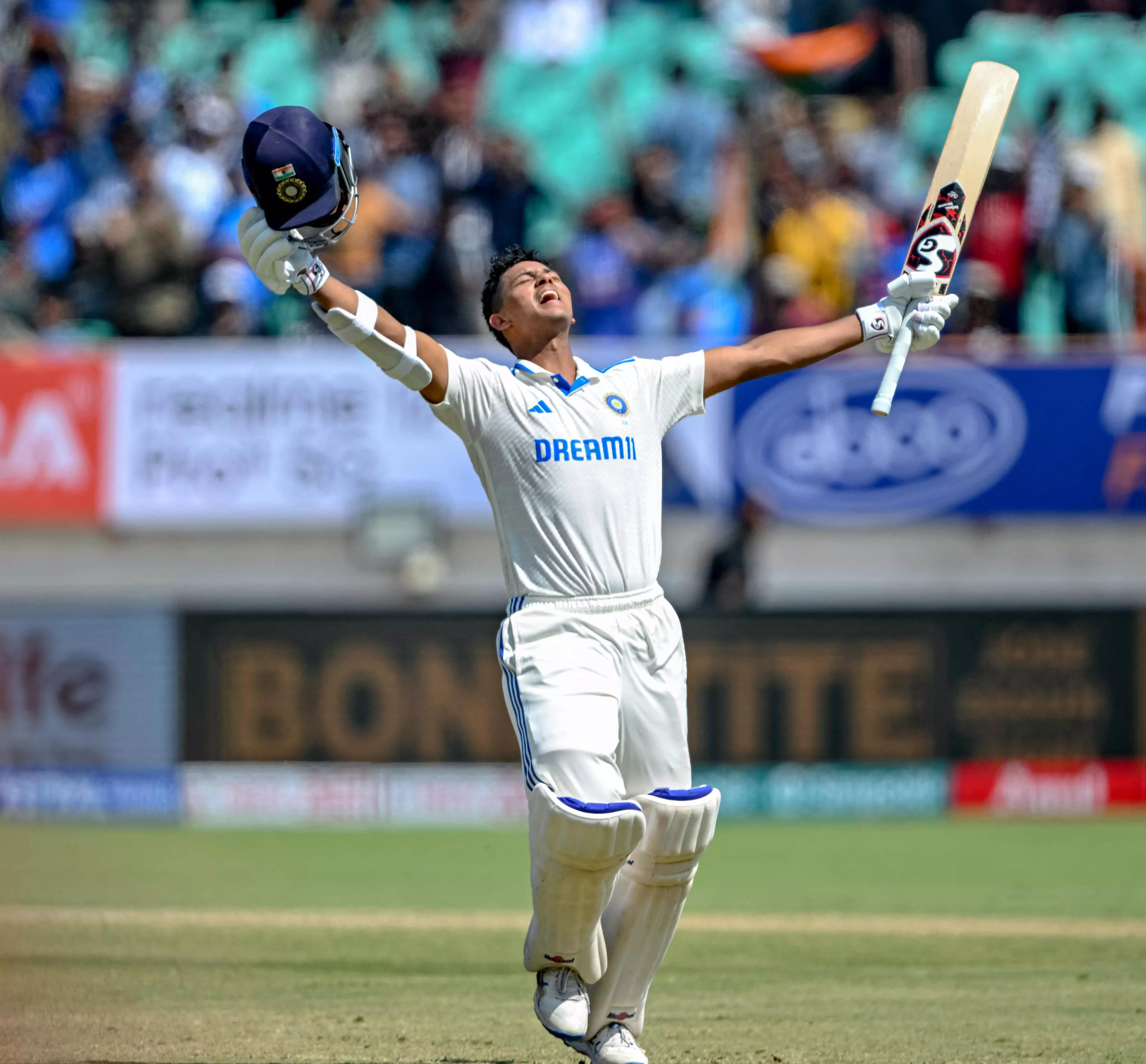 IND vs ENG 3rd Test: Yashasvi Jaiswal hits second double century against England