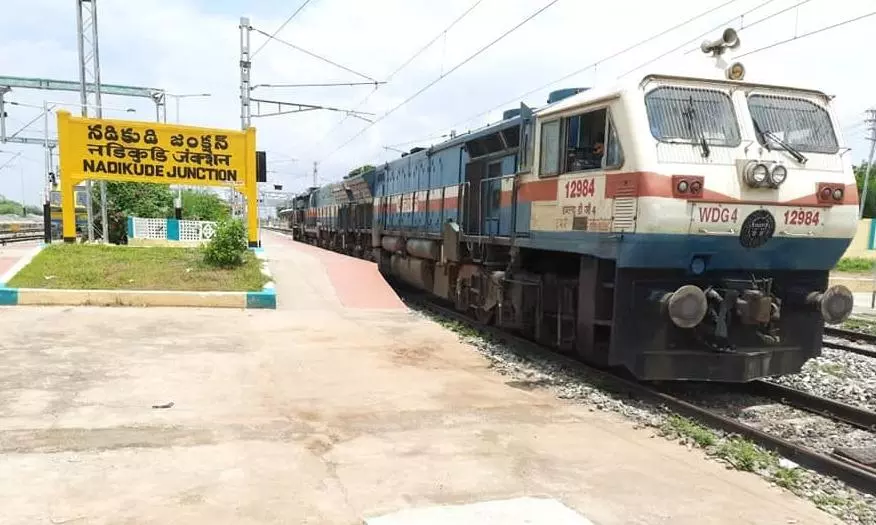 Nadikudi Railway Station Awarded Eat Right Station Certification