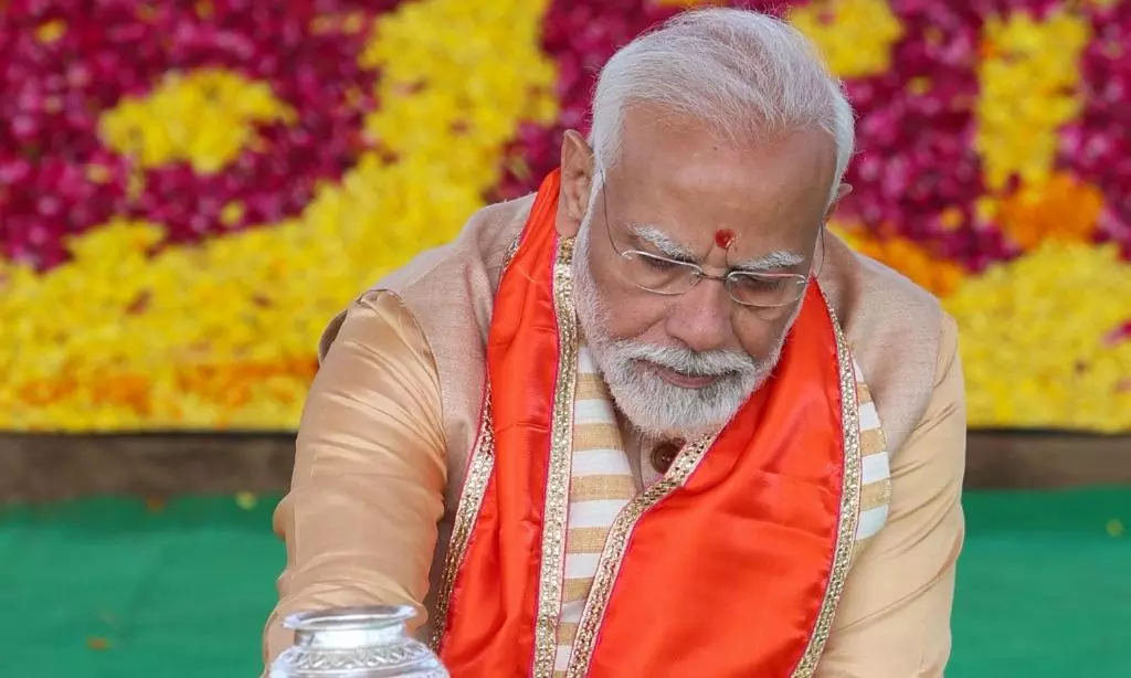 God Entrusted Me To Rebuild Temple That Is India: Modi