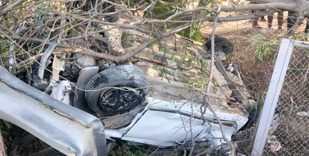 Hyderabad ORR Accident Today; One Dead