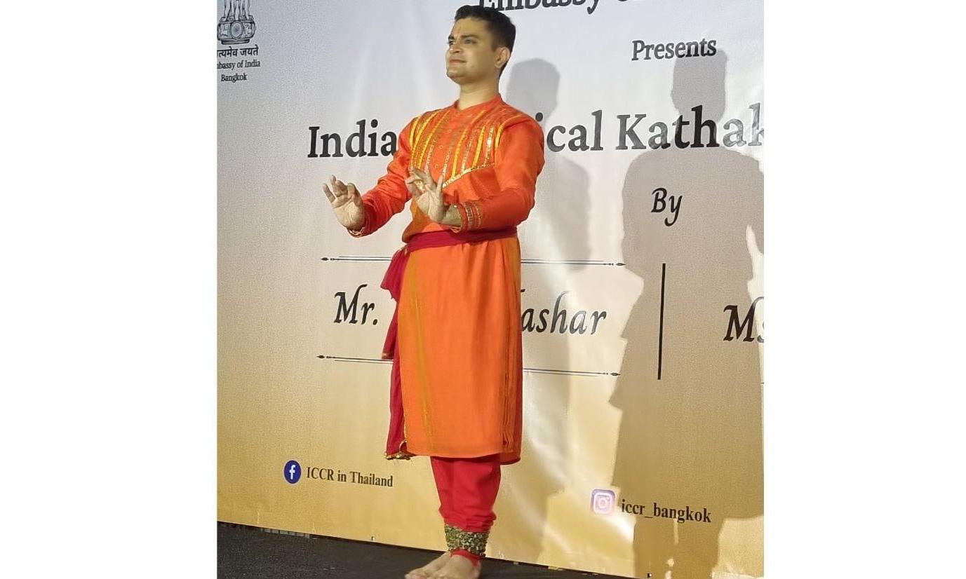 Khalil Alashar, first Arab man to master kathak dance form