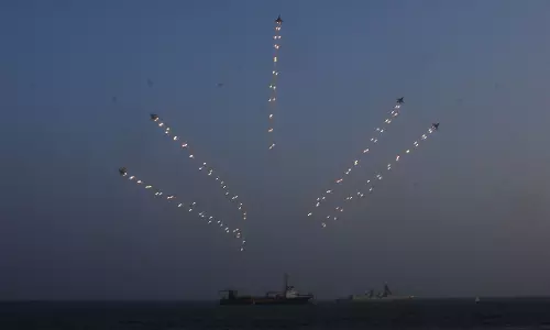 Indian Navy Showcases Underwater Search, Rescue Capability