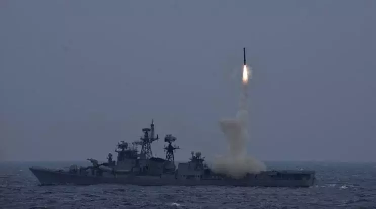 CCS Clears Mega BrahMos Deal for Indian Navy