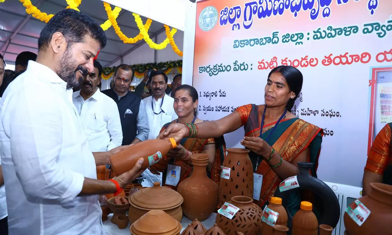CM Revanth in Kodangal: Hails success stories of women SHGs
