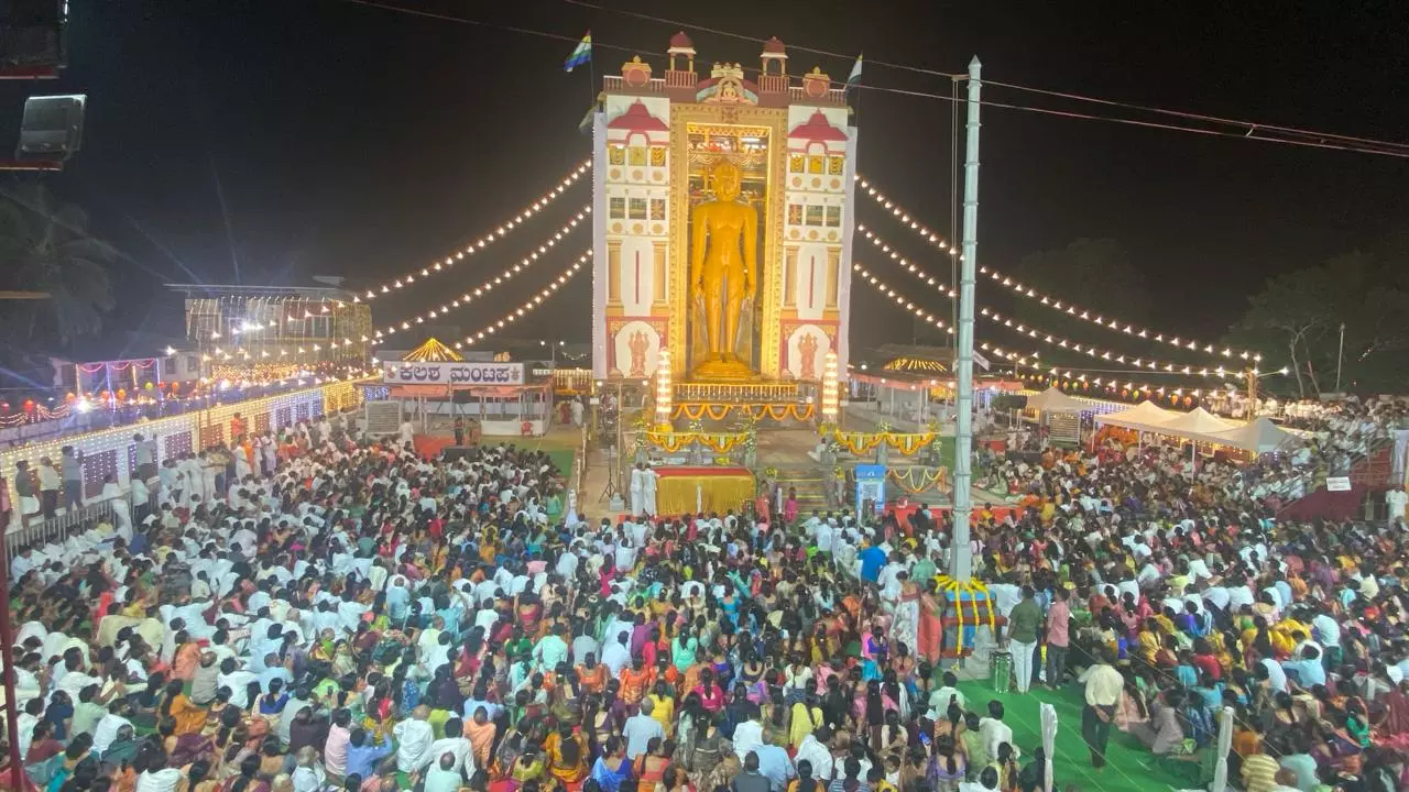 Mahamastakabhisheka for Lord Bahubali begins in Venoor