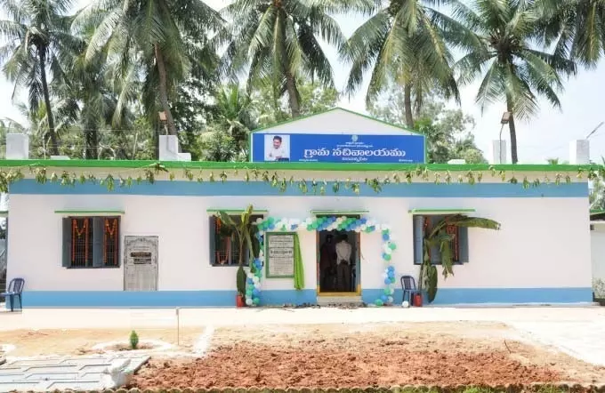 Tribal women holding protests with empty water pots