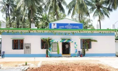 Tribal women holding protests with empty water pots