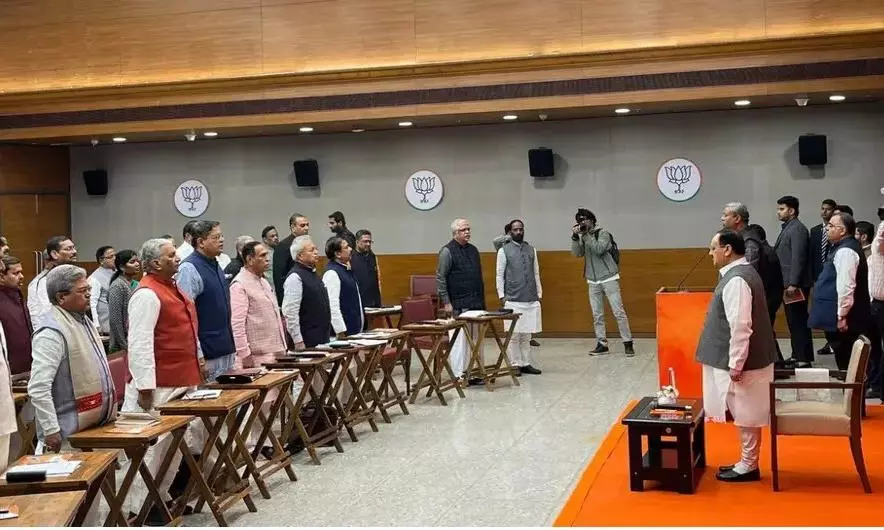 Odisha: BJP leaders meet in Delhi to dispel confusion, chart out poll strategy Odisha: BJP leaders meet in Delhi to dispel confusion, chart out poll strategy