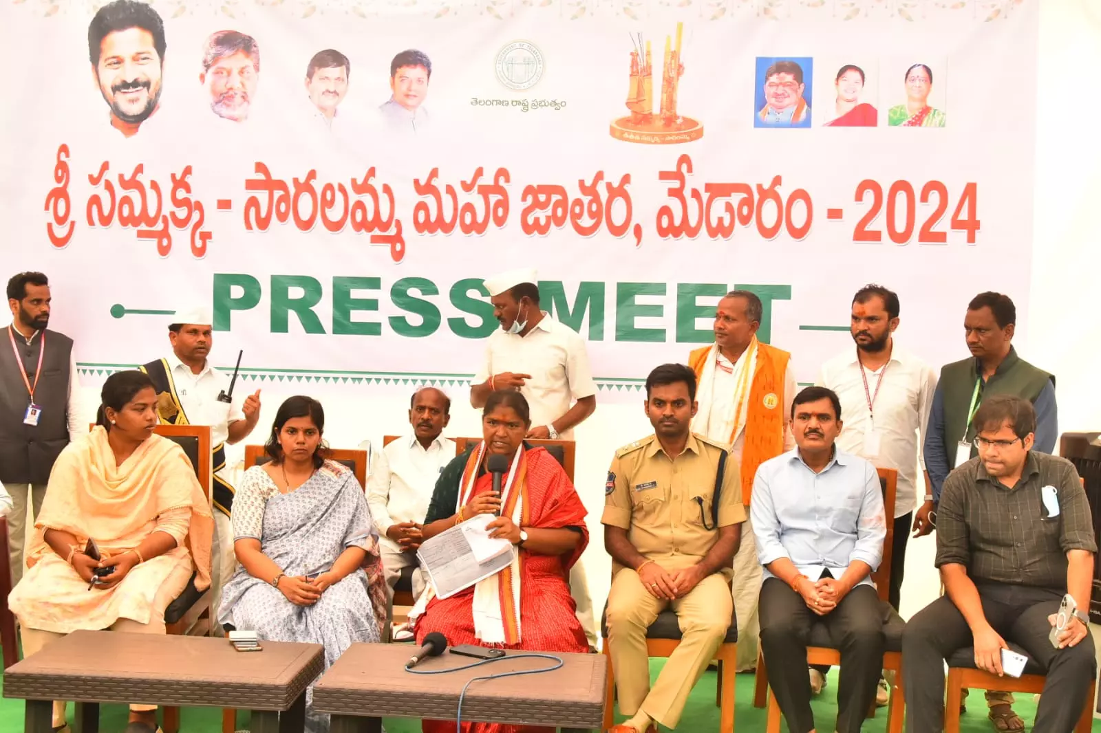 1.45 crore Devotees Visited Medaram: Seethakka