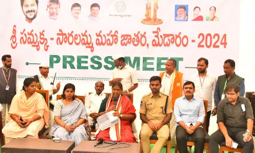 1.45 crore Devotees Visited Medaram: Seethakka