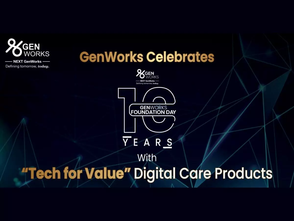GenWorks Marks 10th Foundation Day With Tech for Value Digital Care Products