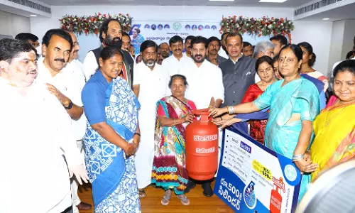 Congress Launches LPG Subsidy, Free Power Schemes in Telangana
