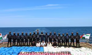 Drugs worth Rs 2,000 cr seized off Gujarat coast
