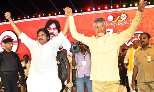 TD-JS alliance will win, declare Naidu and Pawan
