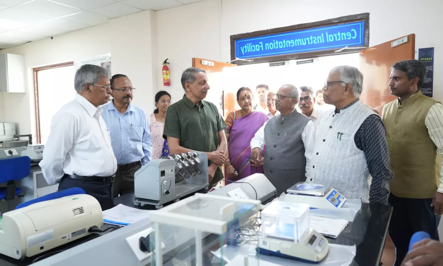 UGC Chairman Prof. M. Jagadesh Kumar Interacts with an Aspire BioNest Participant
