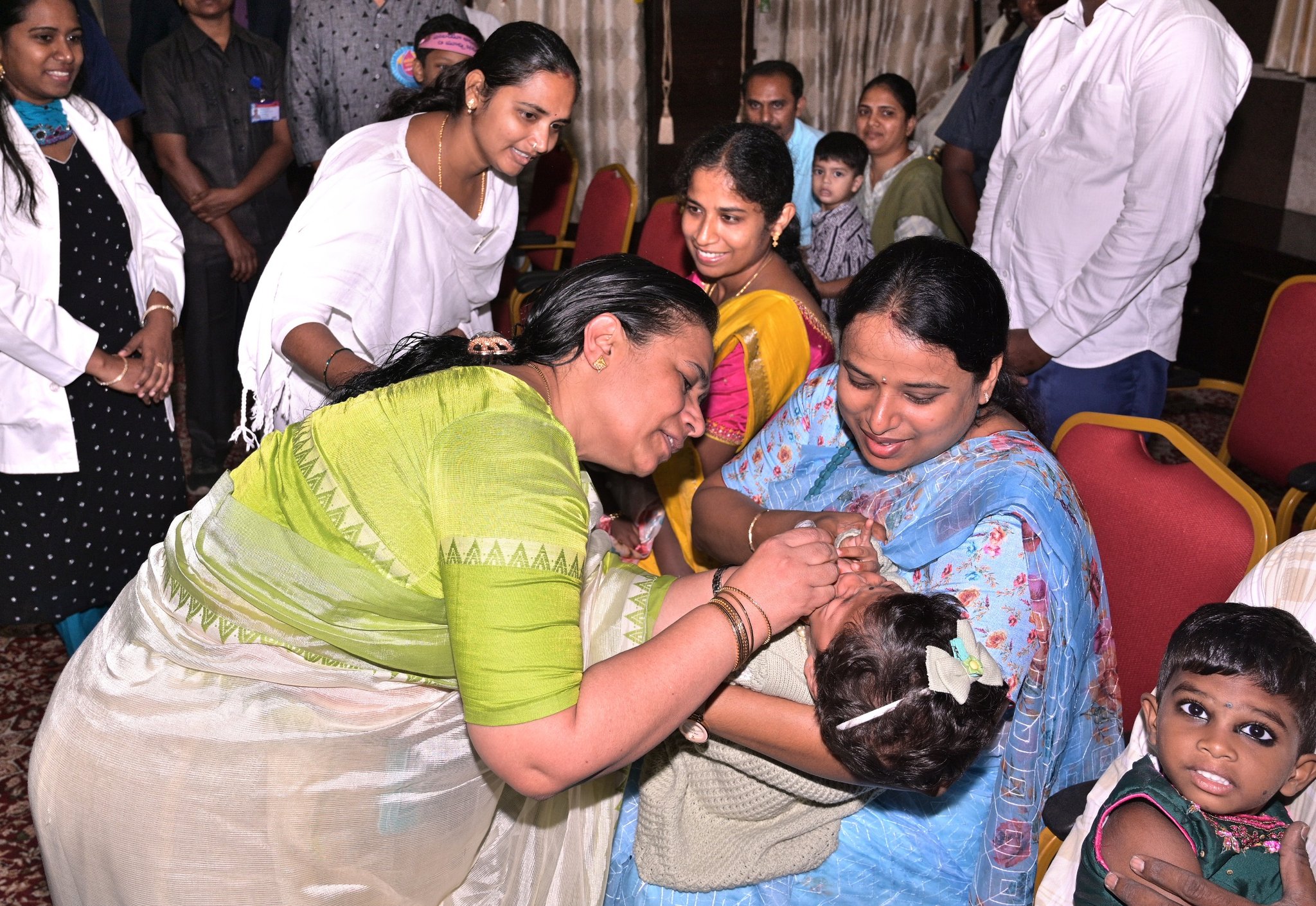 Pulse Polio Immunisation in Guntur