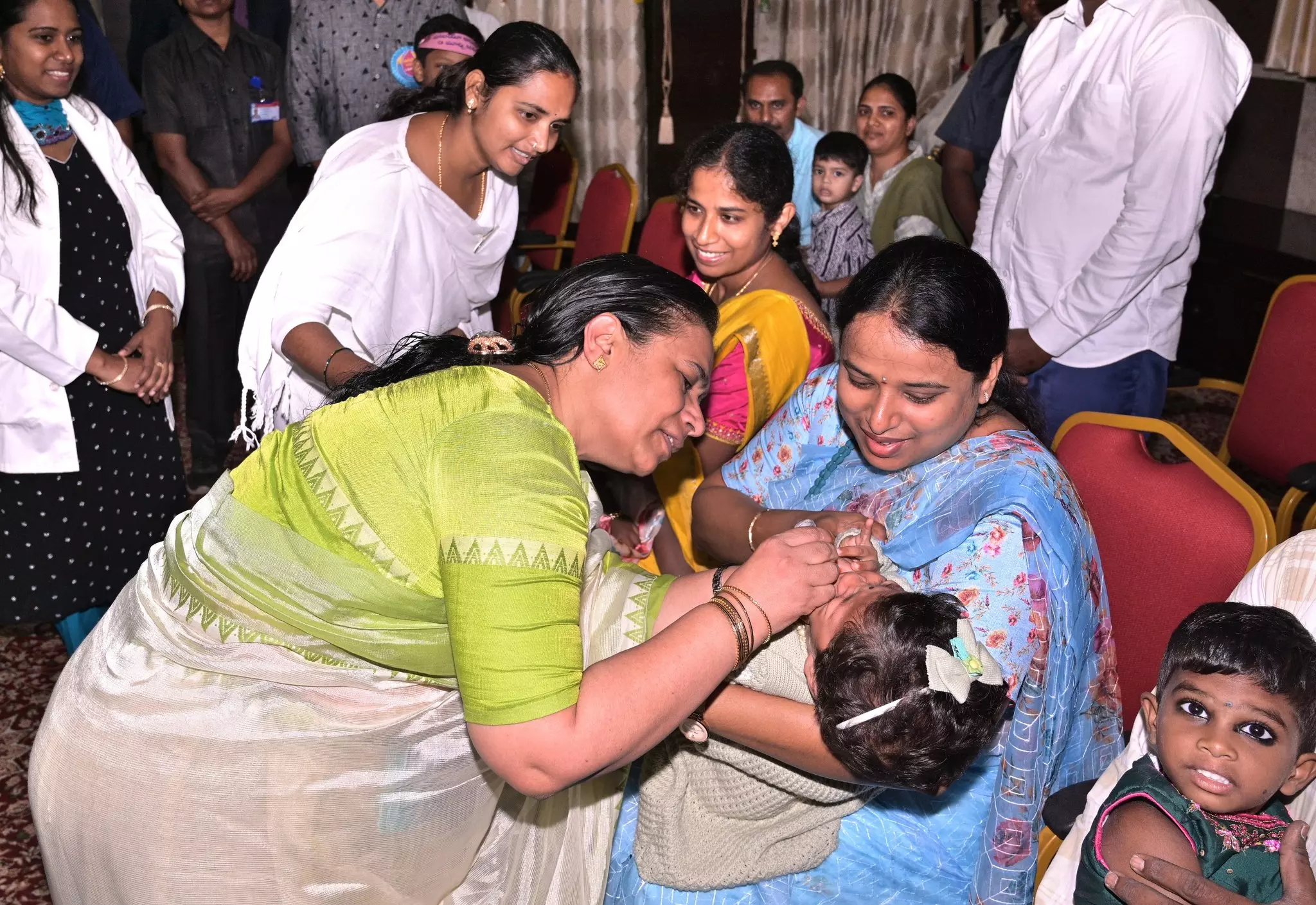 No Polio Case in AP for Past 15 Years, Says Health Minister Rajini No Polio Case in AP for Past 15 Years, Says Health Minister Rajini