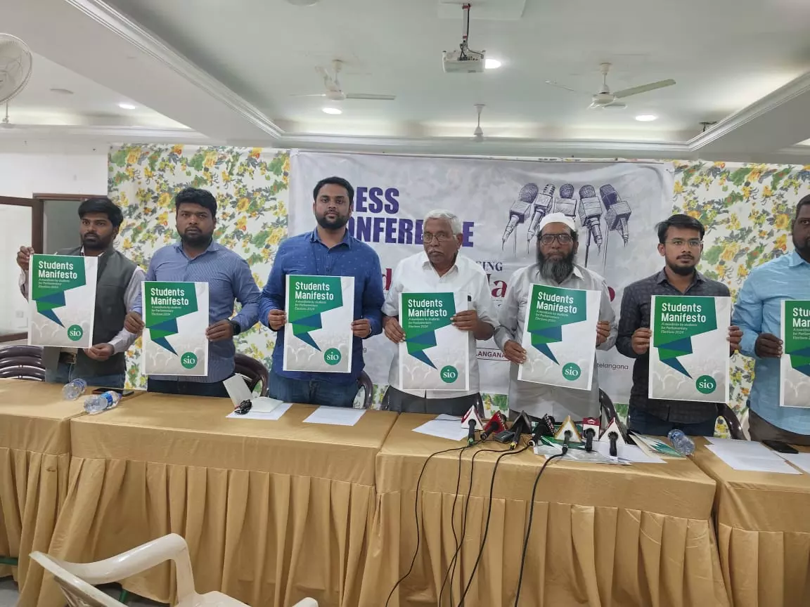 Prof. Kodandaram Urges Governments to Focus on Education, Employment; Unveils Students’ Manifesto