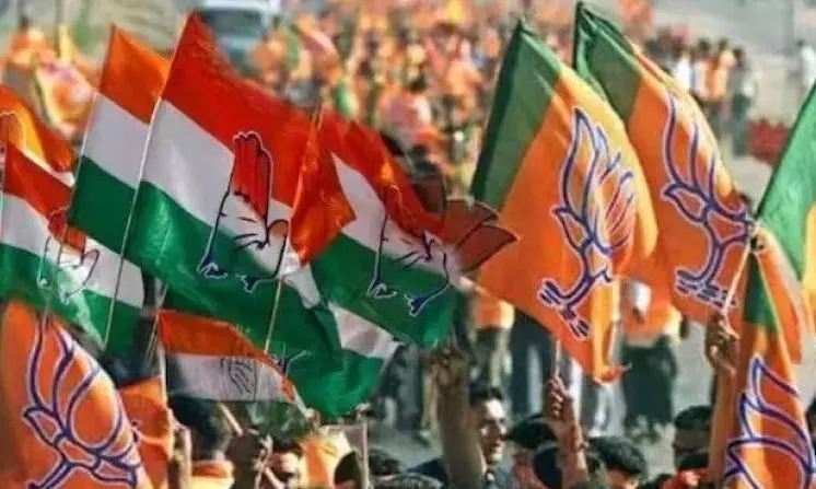 BJP and Congress Lock Horns in Crucial Polls Northern Karnataka BJP and Congress Lock Horns in Crucial Polls Northern Karnataka
