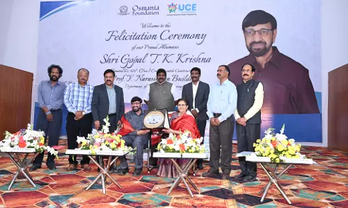 Osmania University Lays Foundation Stone to New Building, Felicitates Rs.5 Crores Donor Gopal Krishna