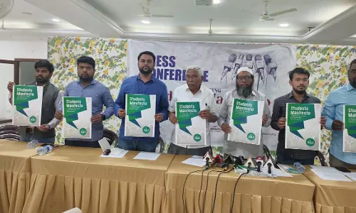 Prof. Kodandaram Urges Governments to Focus on Education, Employment; Unveils Students’ Manifesto