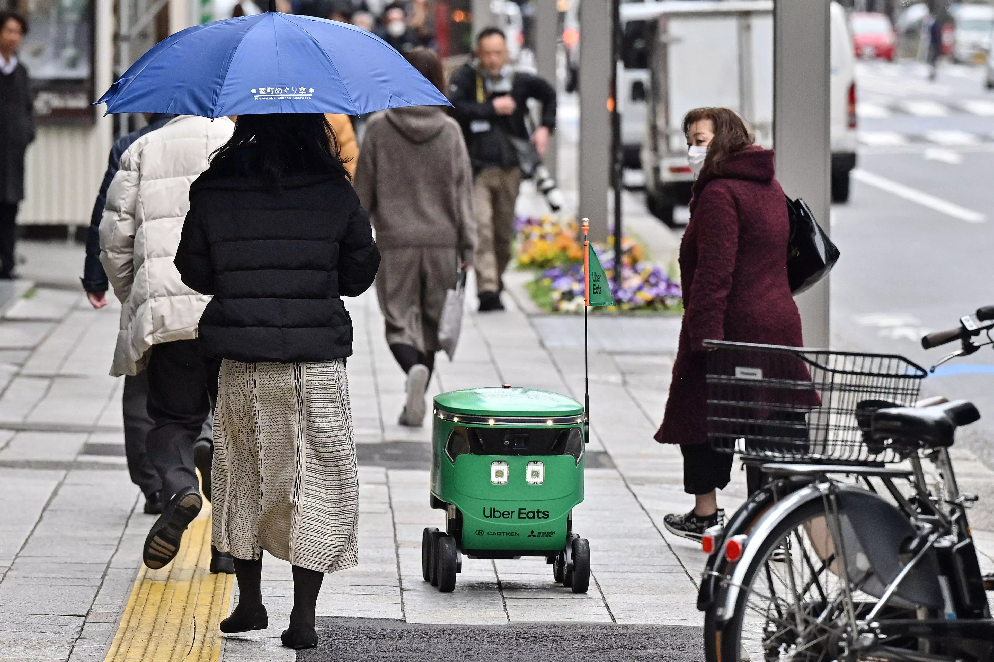 Uber Eats starts robot deliveries in Tokyo
