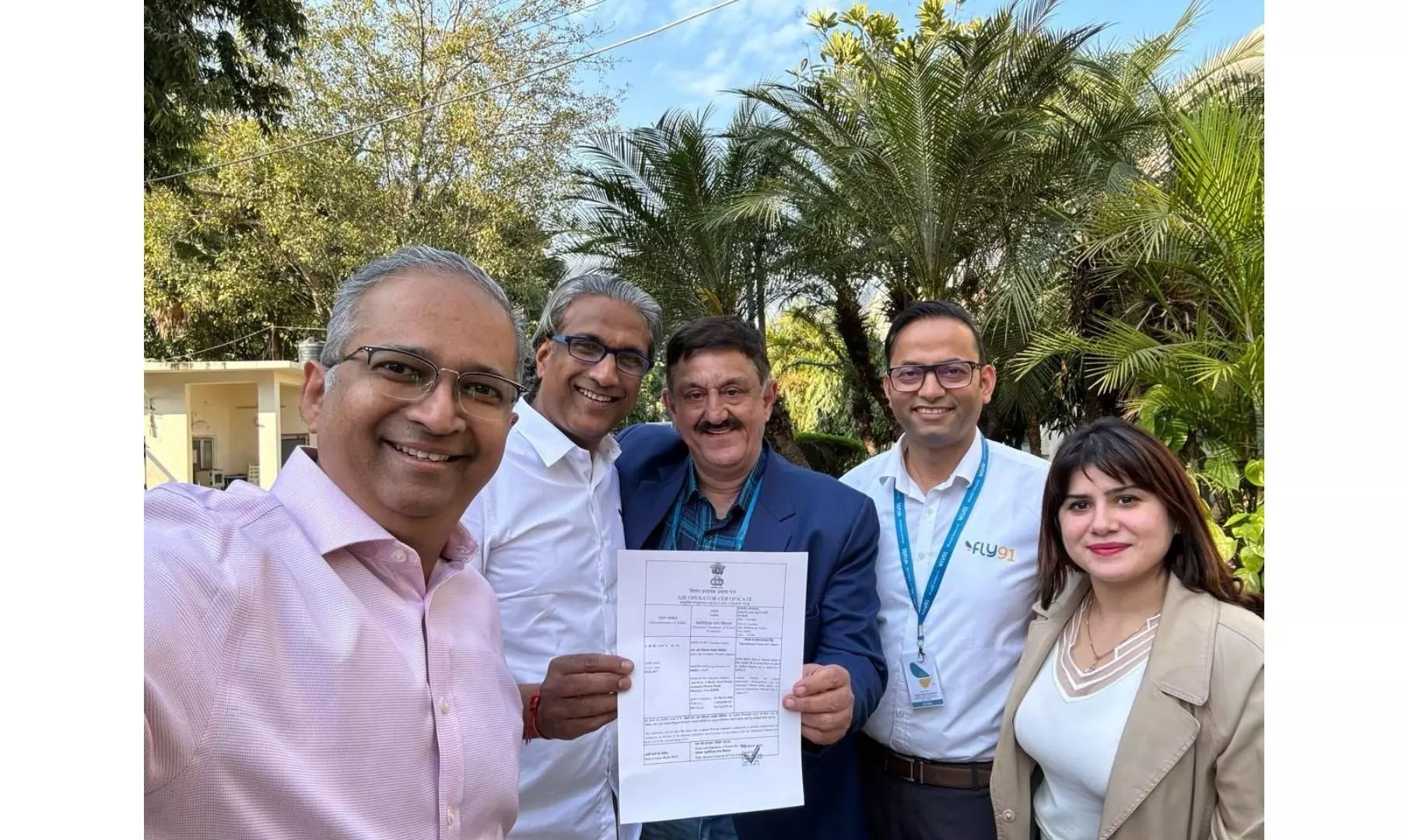 FLY91 Receives Air Operator Certificate, Prepares for Commercial Operations