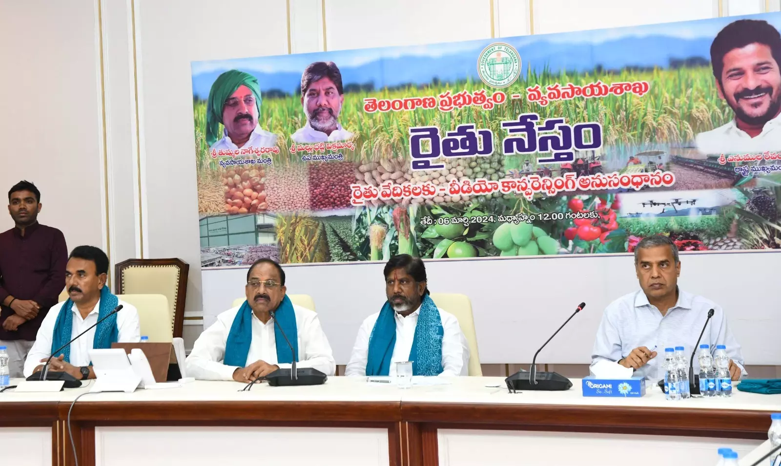 State Will Support Farmers, Ready To Tackle Drought, Says Revanth